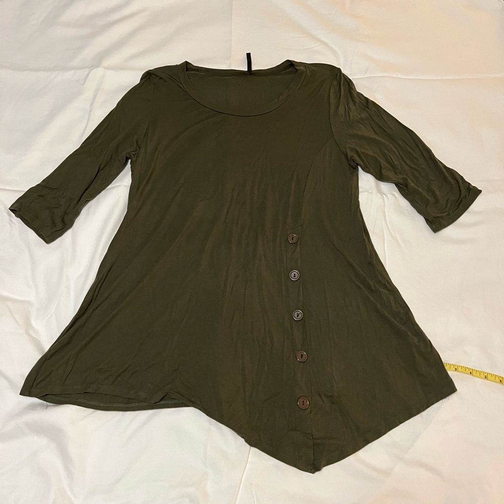 MOA collection tunic shirt, size 1X